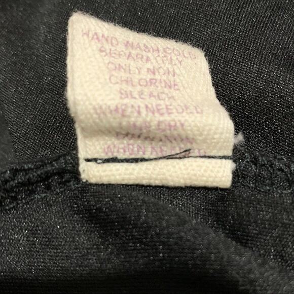 Altar'd State Cocktail Dress Women's Medium Black Metallic Sleeveless Coquette - Picture 4 of 6